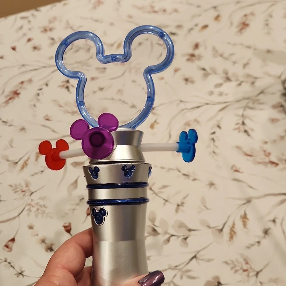 Disney Mickey Mouse Light-Up Wand Chaser - Blue, Red, Purple - Picture 3 of 4